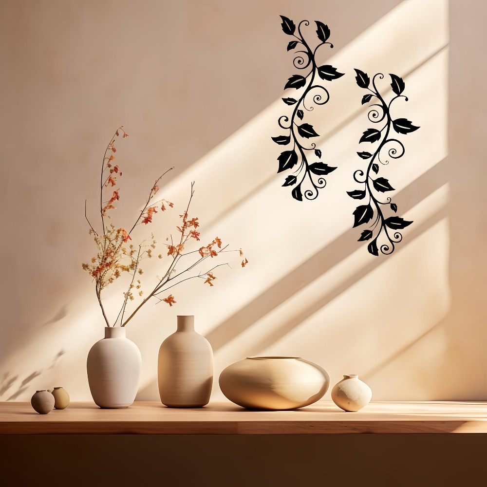 Art Craft With Leaves - CIFBUY Metal Wall Art Art Deco