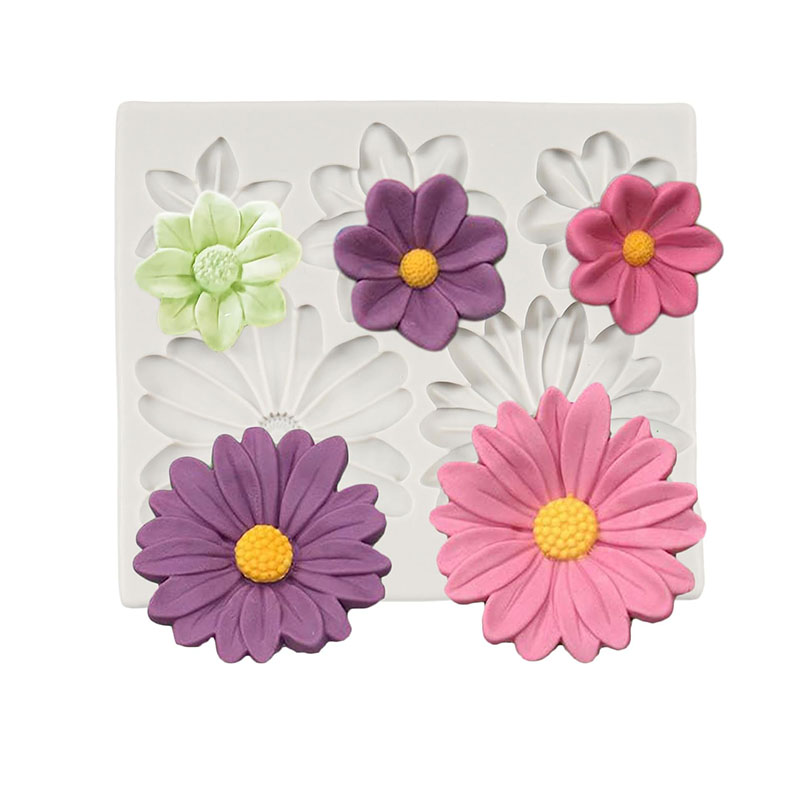Art Craft Flower - Daisy Fondant Mold Chrysanthemum Flower Blossoms