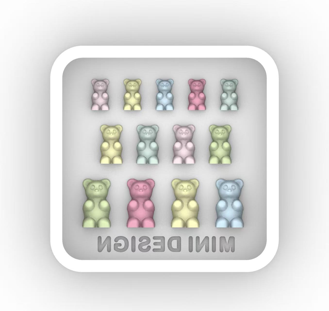 Resin Casting Mold - Bear Resin Casting Mold Silicone Mold