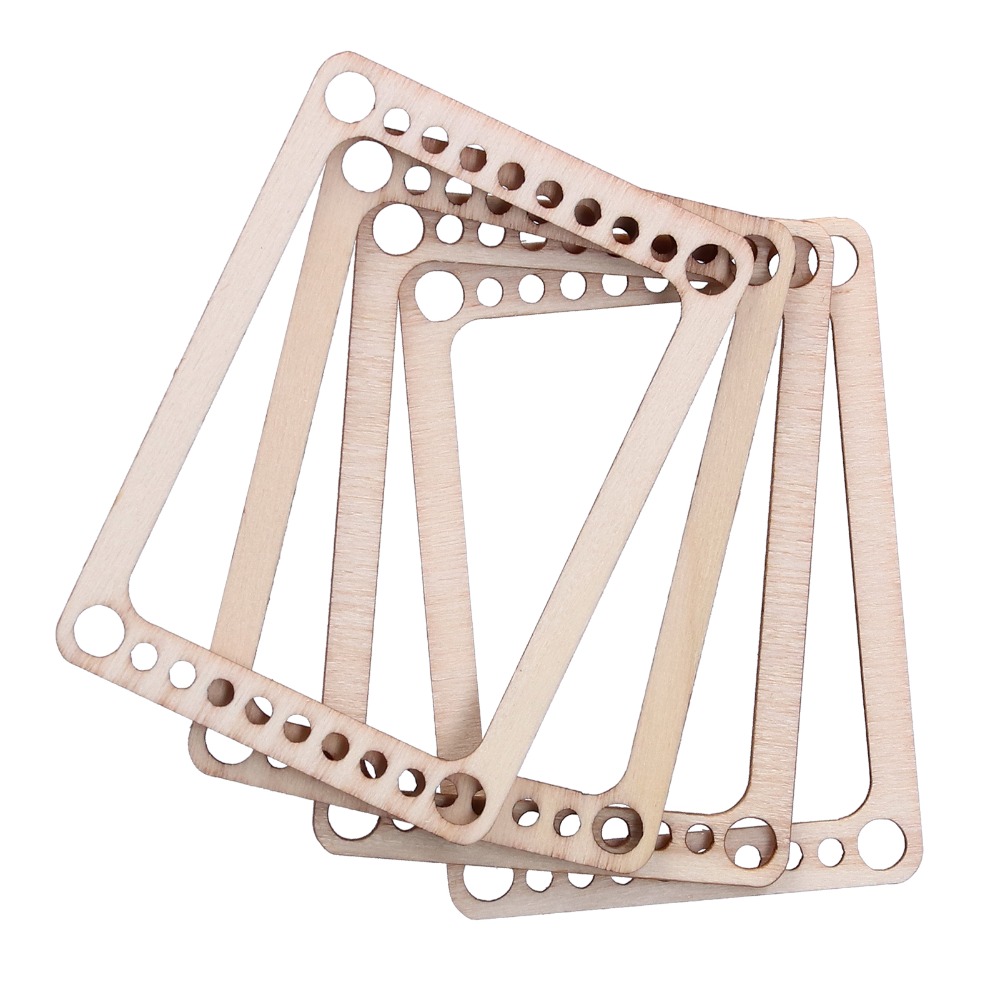 Loom Weaving Frame - 4pcs Practical Wooden Weaving Loom Kit