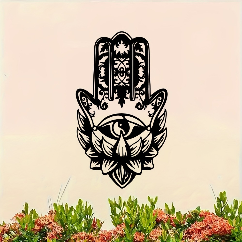 Art & Craft Hari Raya - CIFBUY Hamsa Hand Evil Eye Metal