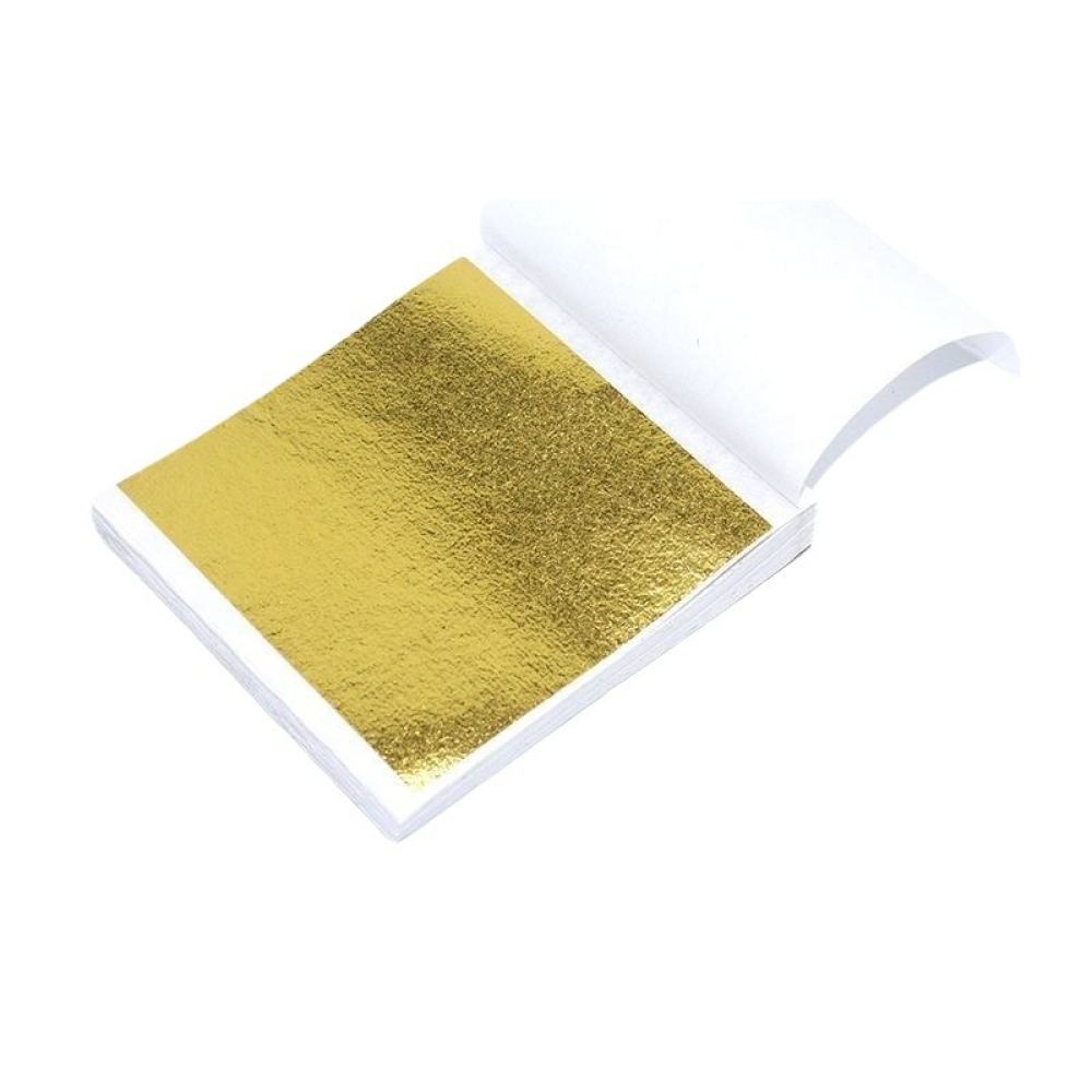 Art Craft With Leaves - Resin Casting Metallic Foil Paper 9x9cm
