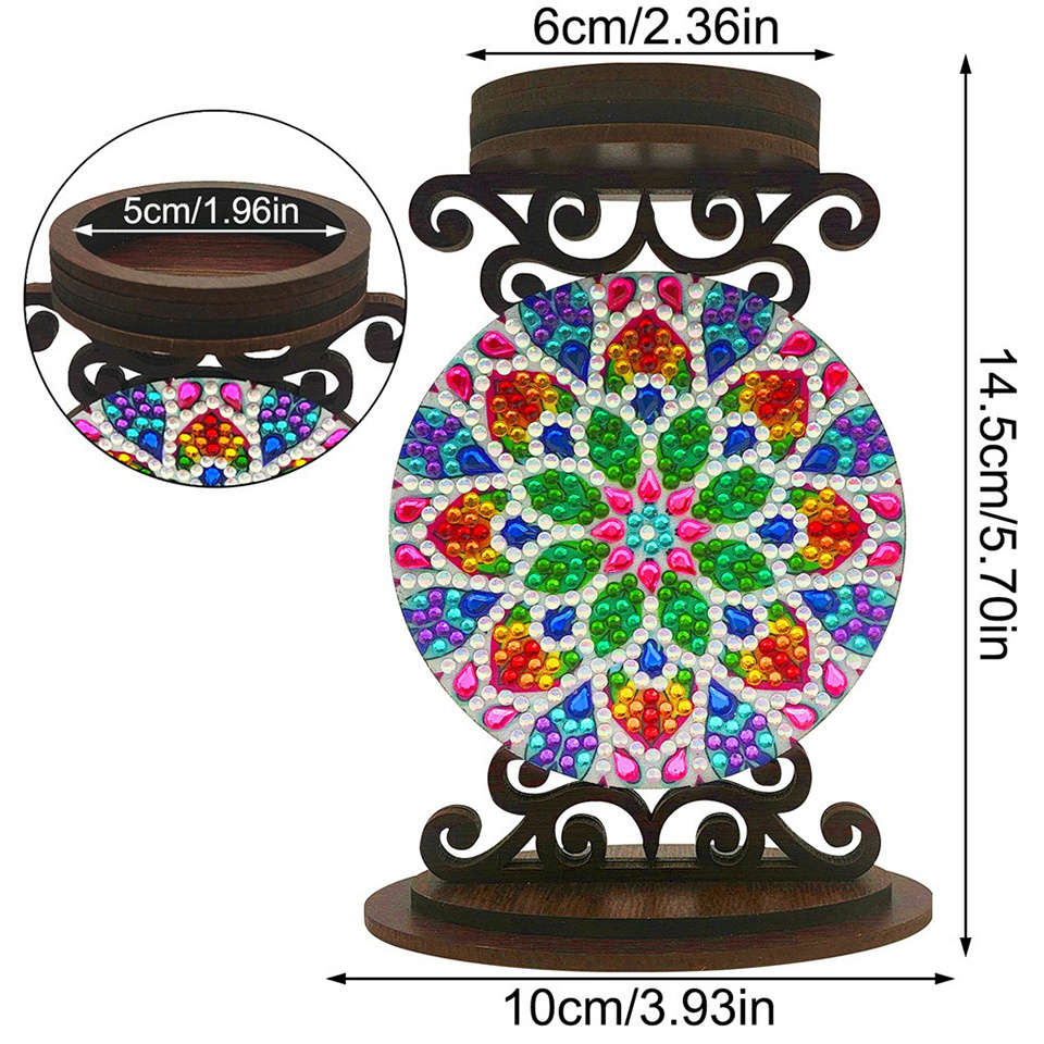 Flower candle holder Halloween - Art Craft Flower 评论和价格