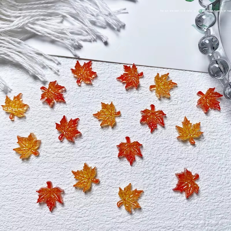 50/100Pcs Luminous Printed Map - Art Craft With Leaves 评论和价格