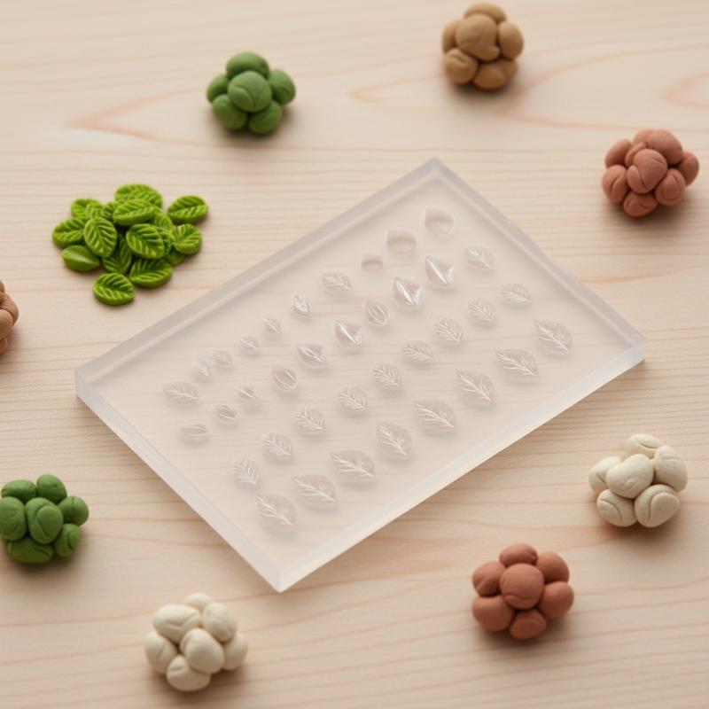 3D Mold Silicone Nail Art Deco - Art Craft With Leaves 评论和价格
