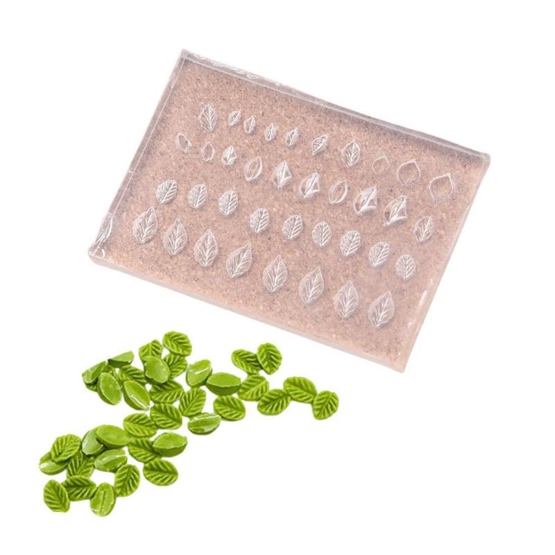 3D Mold Silicone Nail Art Deco - Art Craft With Leaves 评论和价格