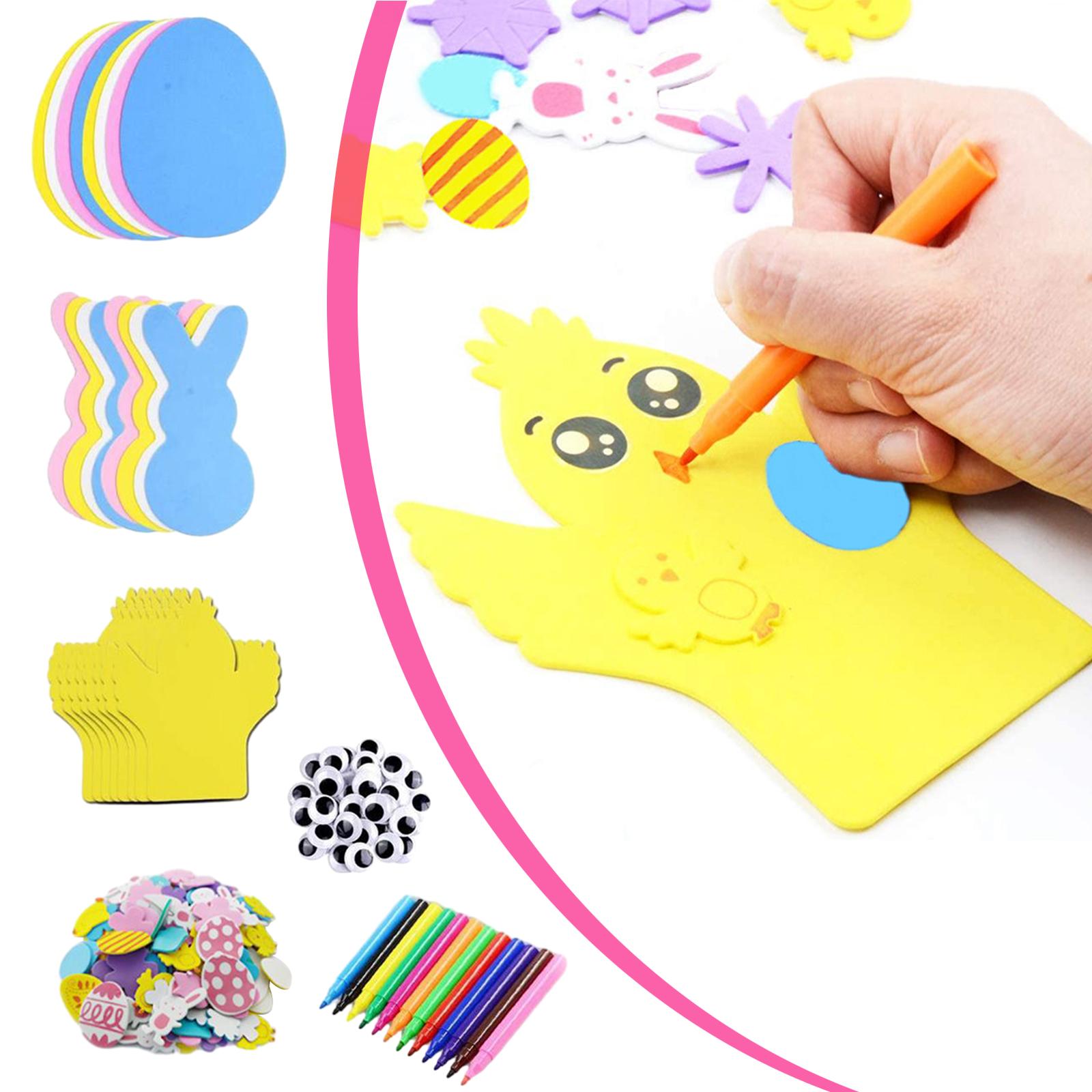 Easter Foam Stickers Set Multi - Art Craft Activities 评论和价格