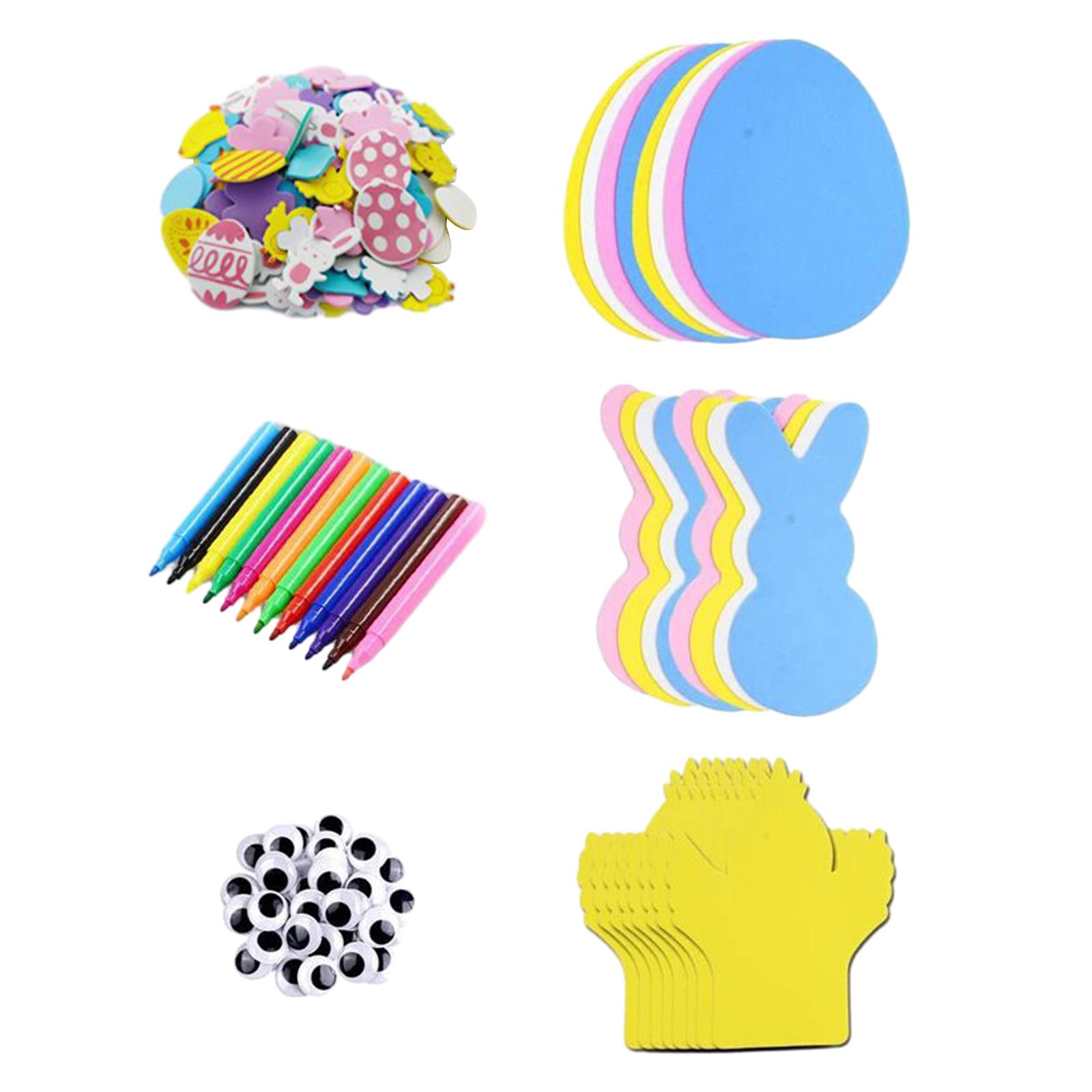 Easter Foam Stickers Set Multi - Art Craft Activities 评论和价格