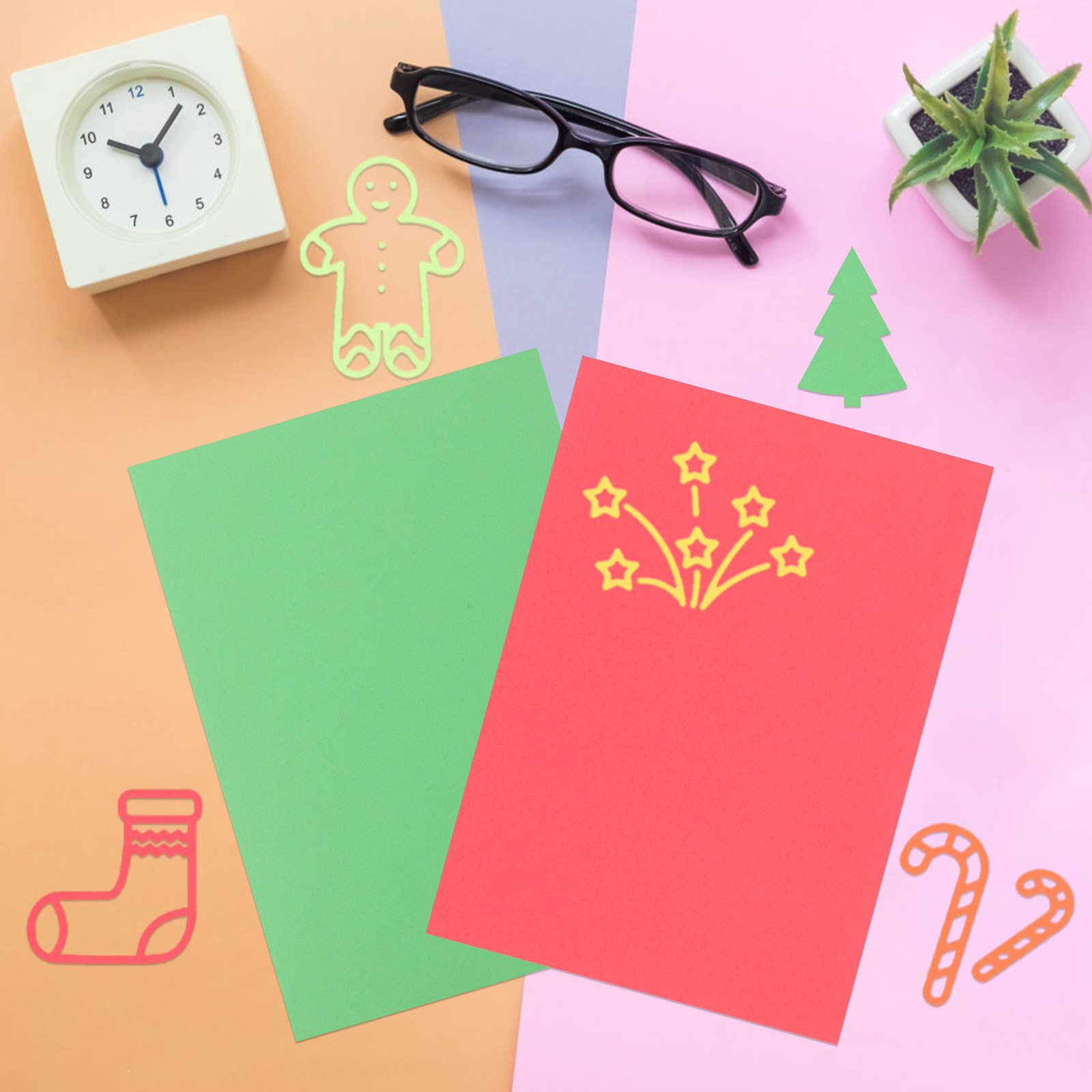 100 sheets Origami Paper DIY F - Art Craft New Year 评论和价格