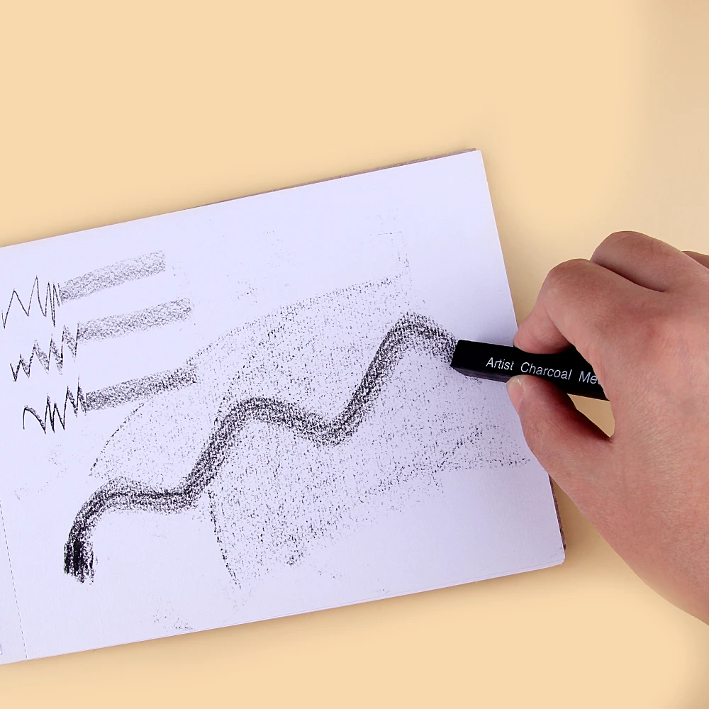 6pcs Sketch Charcoal Bars Set  - Sketching Charcoal Set 评论和价格