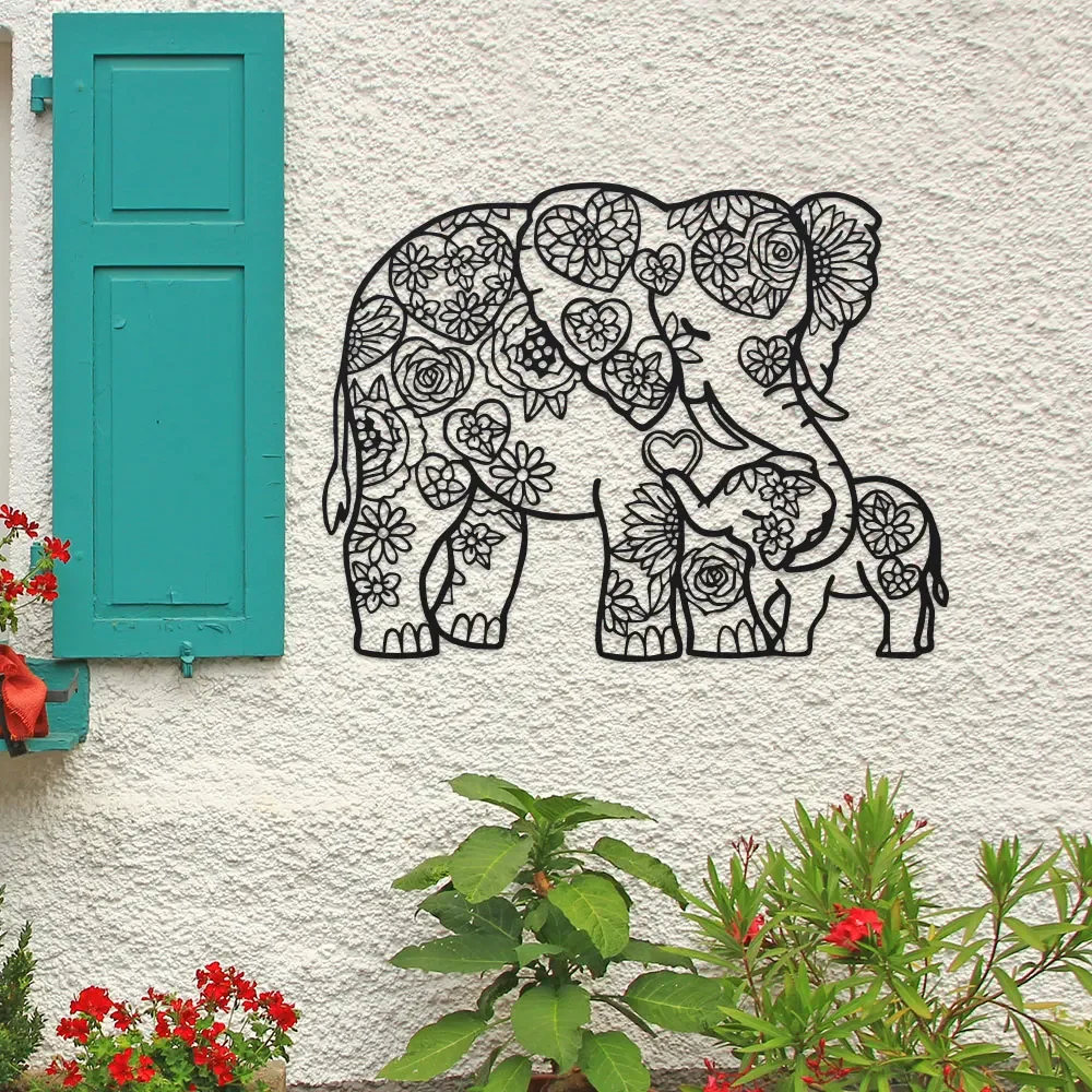 Elegant Minimalist Abstract Ar - Art Craft Elephant 评论和价格