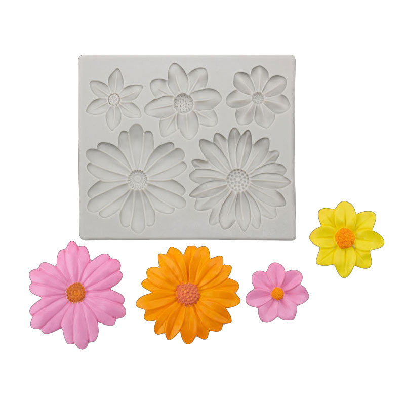Daisy Fondant Mold Chrysanthem - Art Craft Flower 评论和价格
