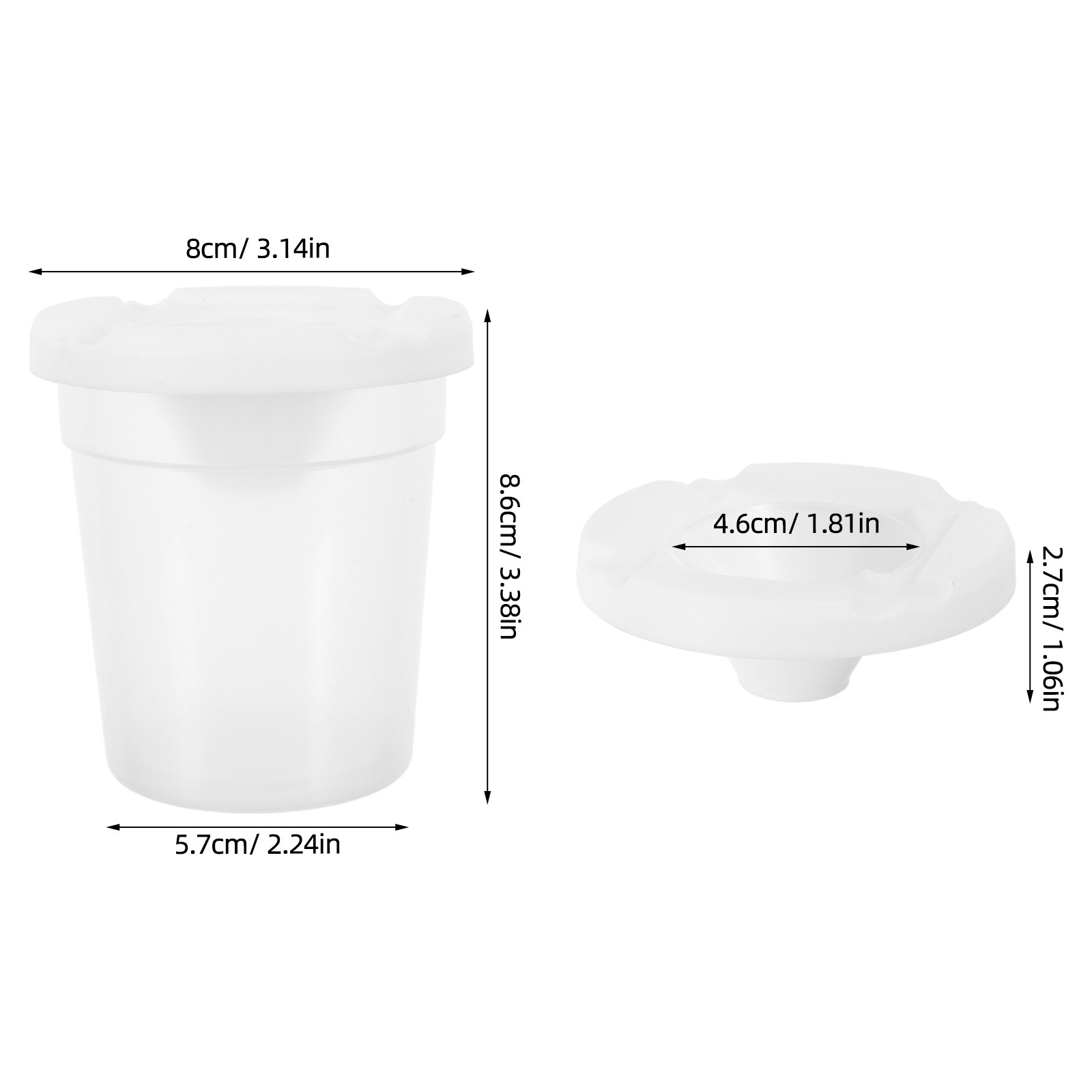 10Pcs Children Paint Cups Reus - Art And Craft With Paint 评论和价格