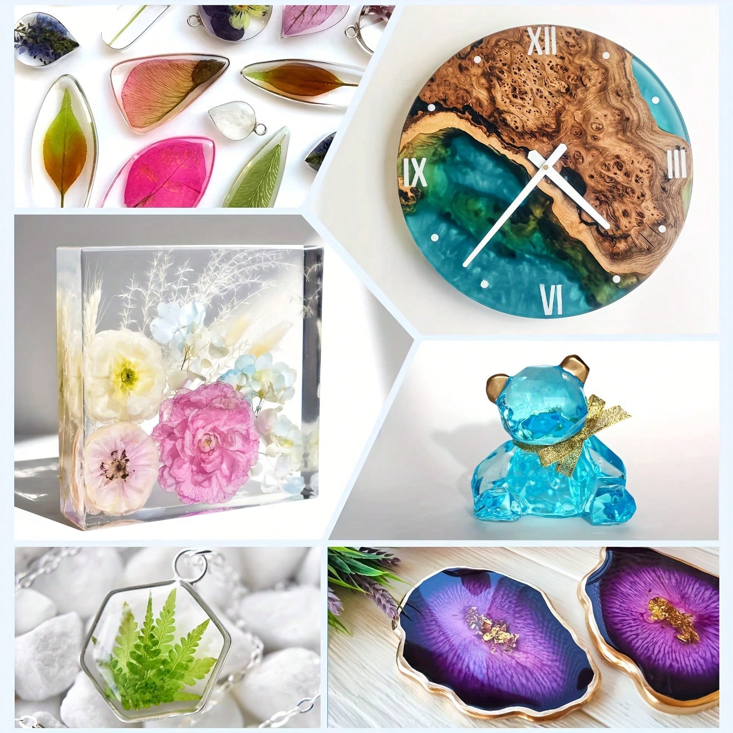 125ml/250ml Crystal Clear Cast - Resin Casting Mold 评论和价格