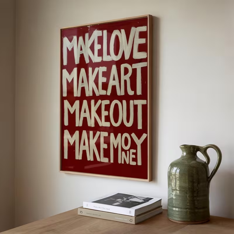 Modern,Retro Self Made Love Ki - Art Craft Love 评论和价格