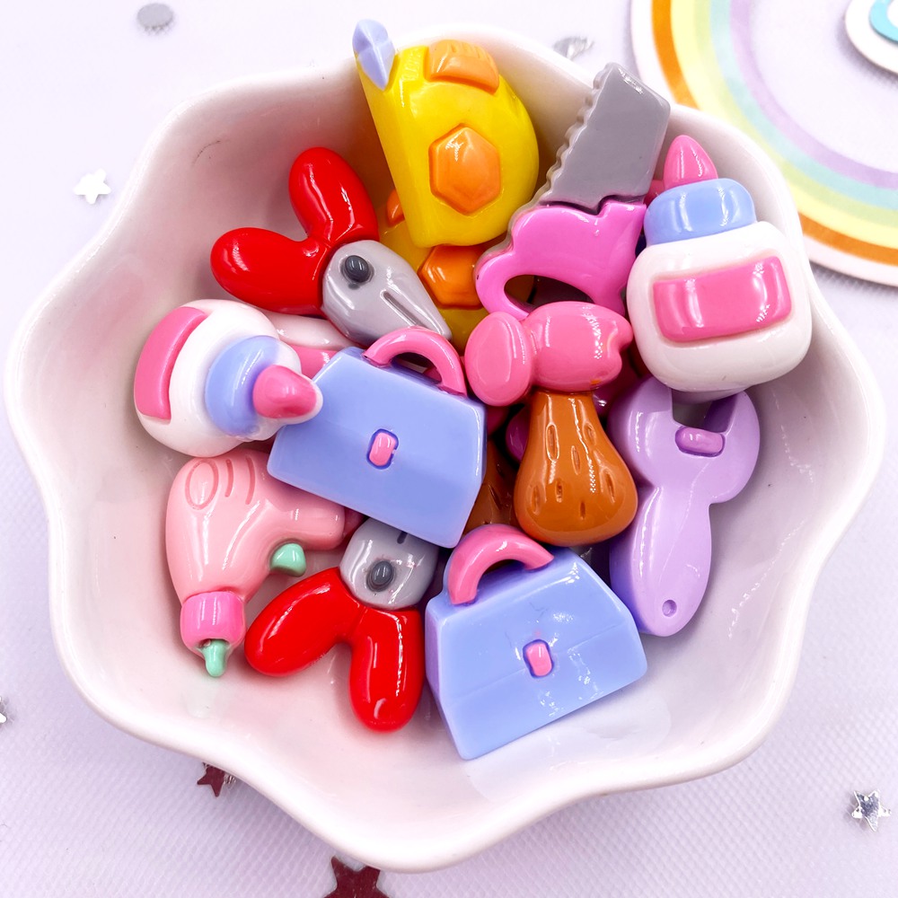 Resin Colorful 3D Pliers Hamme - Art Craft Glue 评论和价格