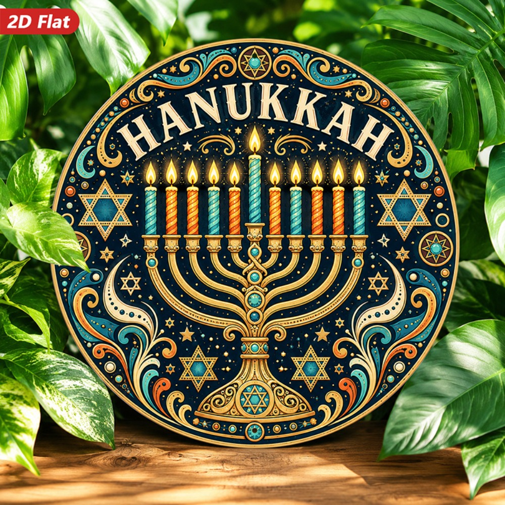 CIFBUY Elegant Hebrew Aluminum - Art & Craft Hari Raya 评论和价格