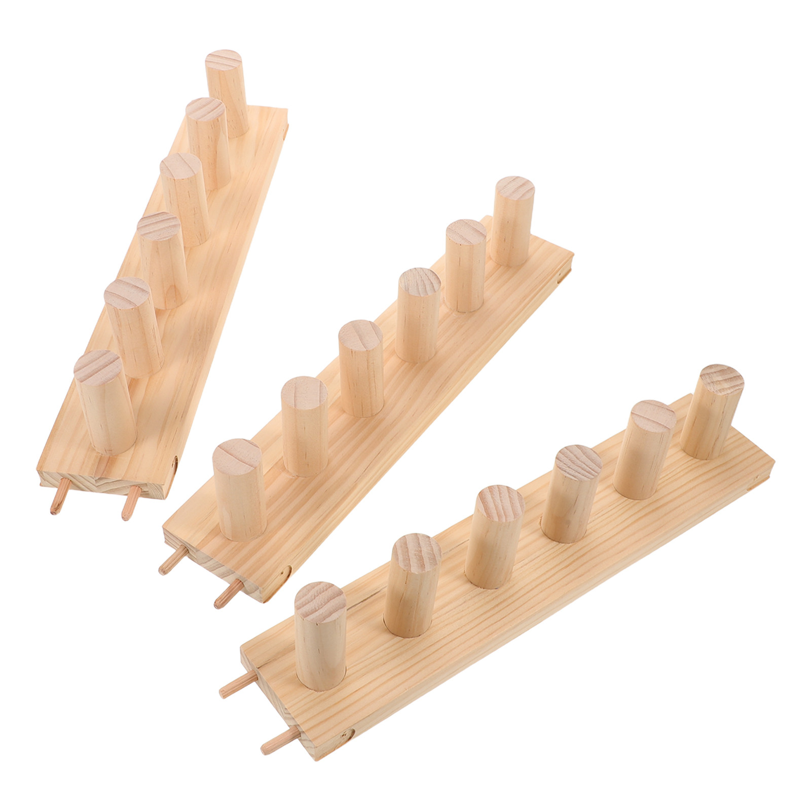 3-in-1 Wooden Knitting Loom Se - Loom Weaving Frame 评论和价格