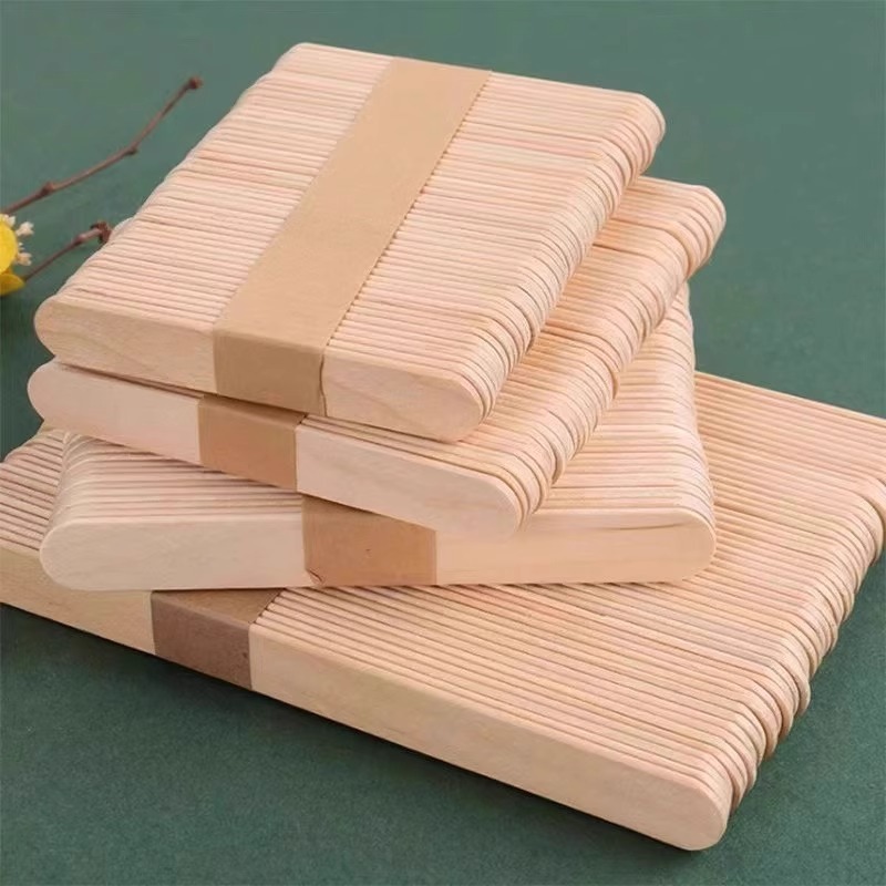 Popsicle Sticks,  Natural Wood - Art Craft With Ice Cream Stick 评论和价格