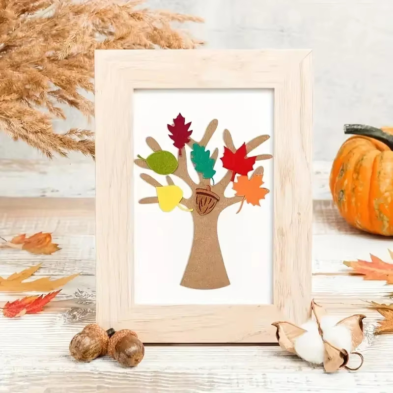 96Pcs Fall Tree of Thanks Felt - Art Craft With Leaves 评论和价格