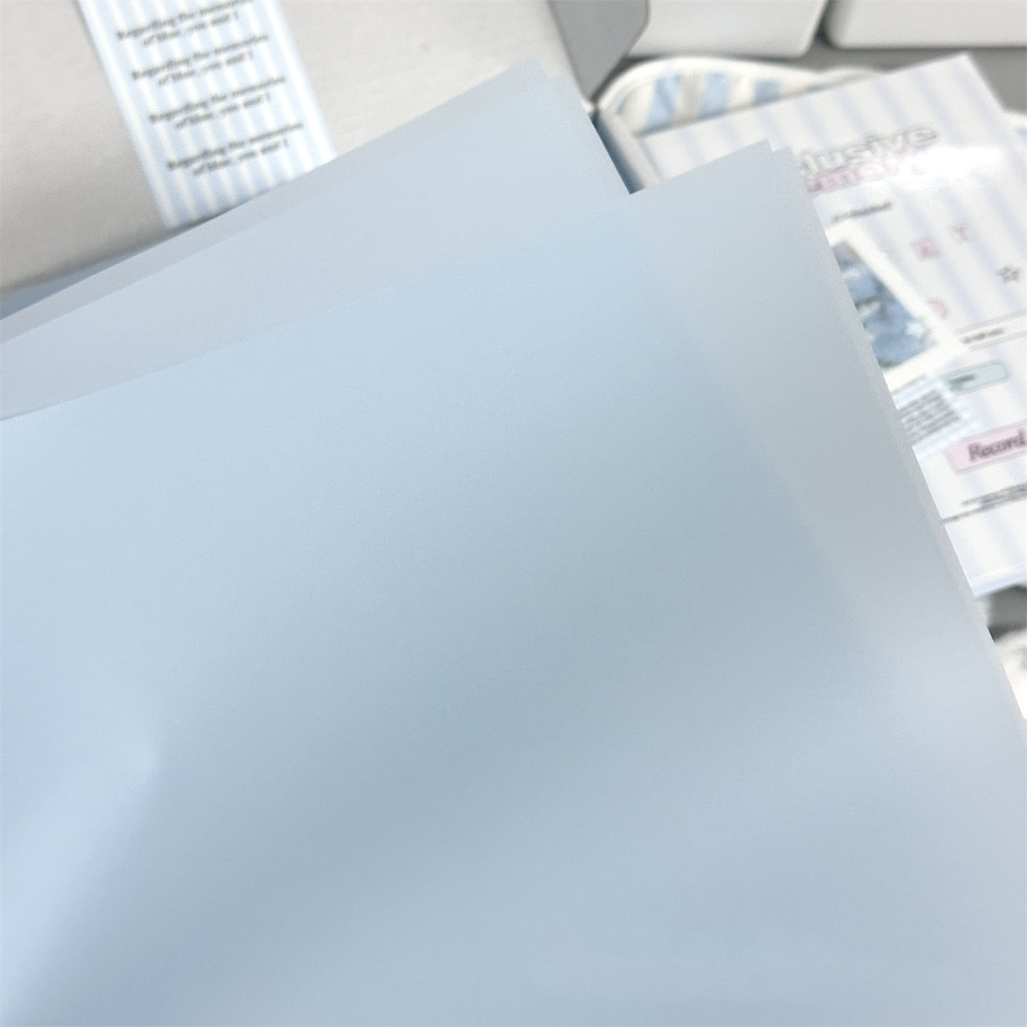 5 Sheets/Pack White Blue Green - Art Craft New Year 评论和价格