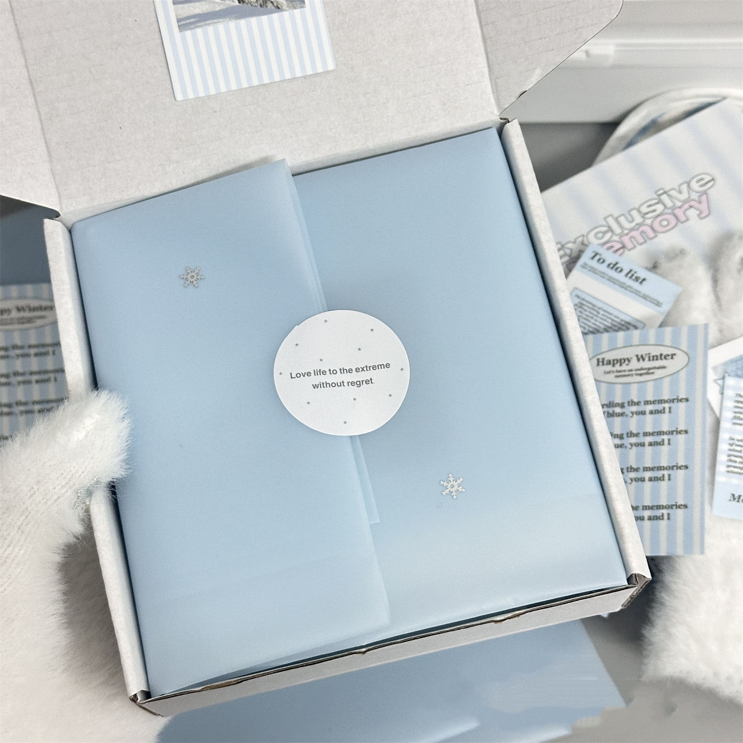 5 Sheets/Pack White Blue Green - Art Craft New Year 评论和价格