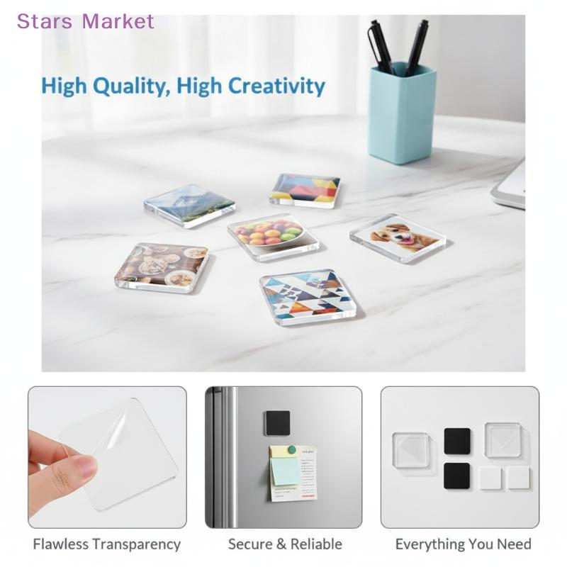 5Sets DIY Transparent Acrylic  - Art Crafting 评论和价格