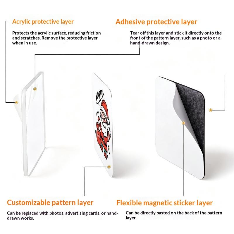 5Sets DIY Transparent Acrylic  - Art Crafting 评论和价格