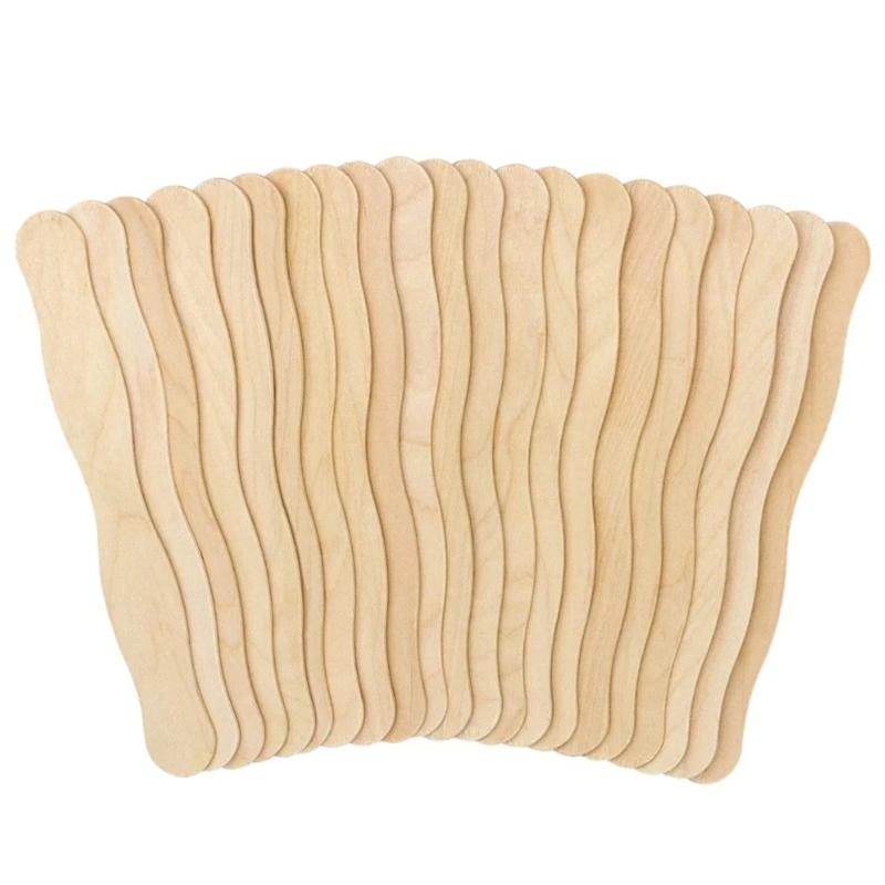 Wooden Popsicle Sticks Paddle  - Art Craft With Ice Cream Stick 评论和价格