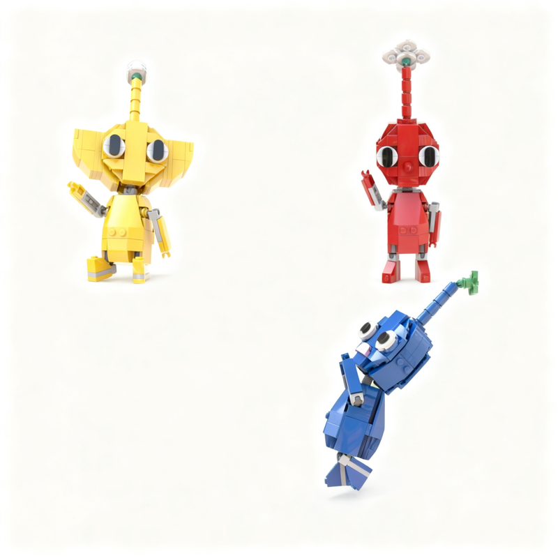 415pcs MOC Pikmin Gear Video G - Art Craft Video 评论和价格