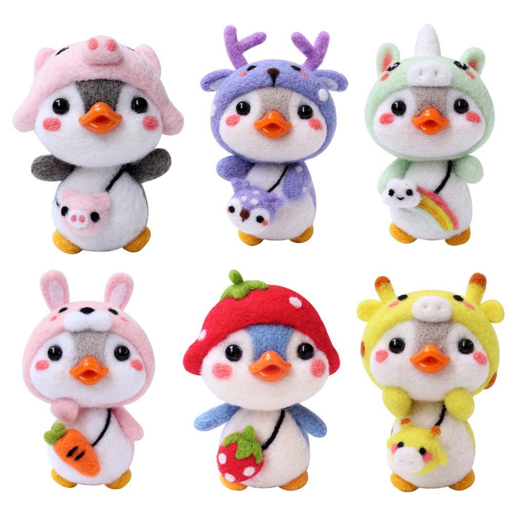 Wool Animals Felting Kit, Pure - Art Craft Video 评论和价格