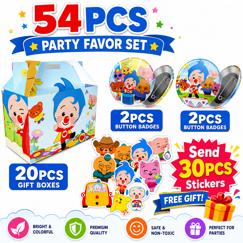 Clown Cartoon Pattern Paper Bo - Art Craft Event 评论和价格