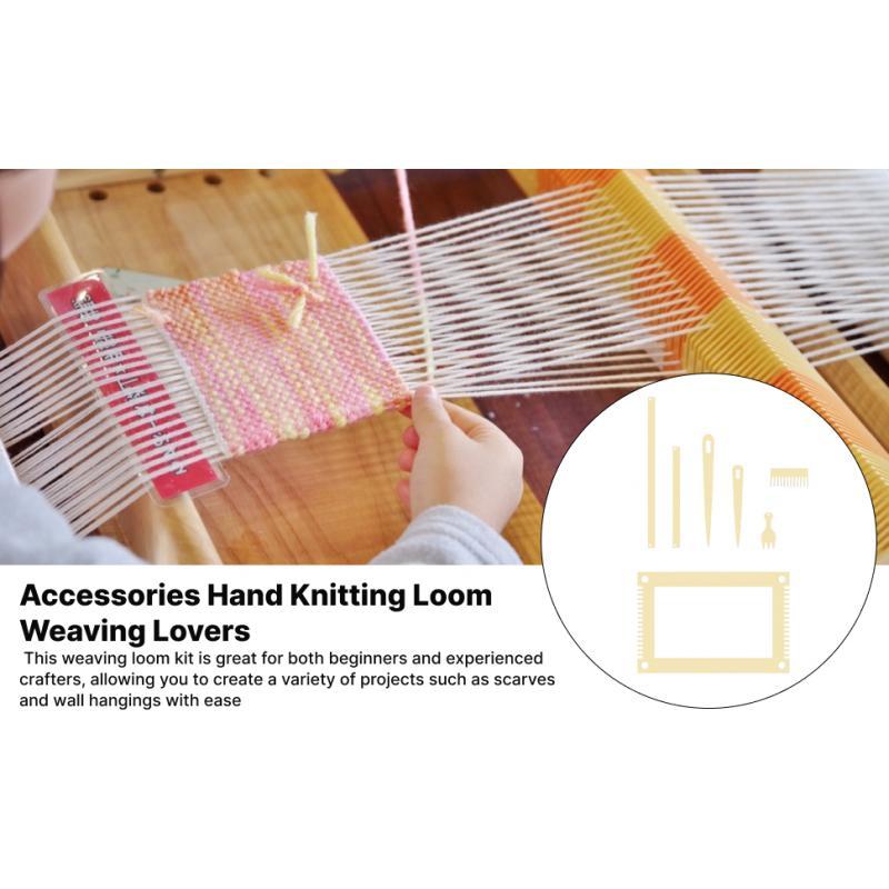 Wooden Weaving Loom Kit Handcr - Loom Weaving Frame 评论和价格