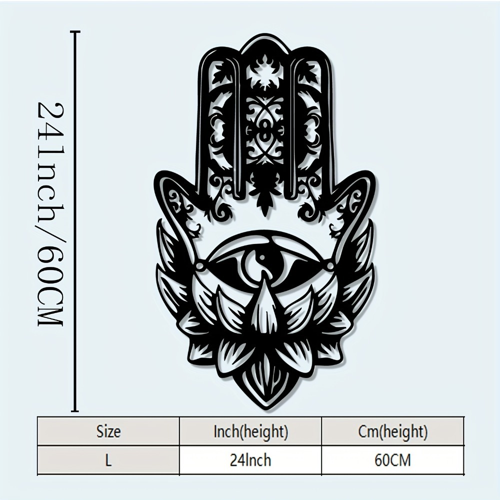 CIFBUY Hamsa Hand Evil Eye Met - Art & Craft Hari Raya 评论和价格