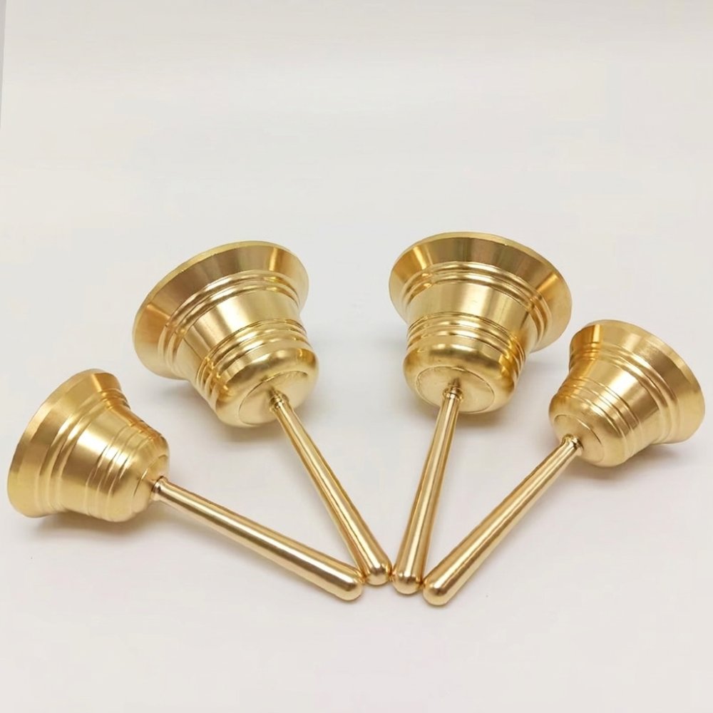 Decorative Brass Hand Bell Sol - Art Craft Event 评论和价格