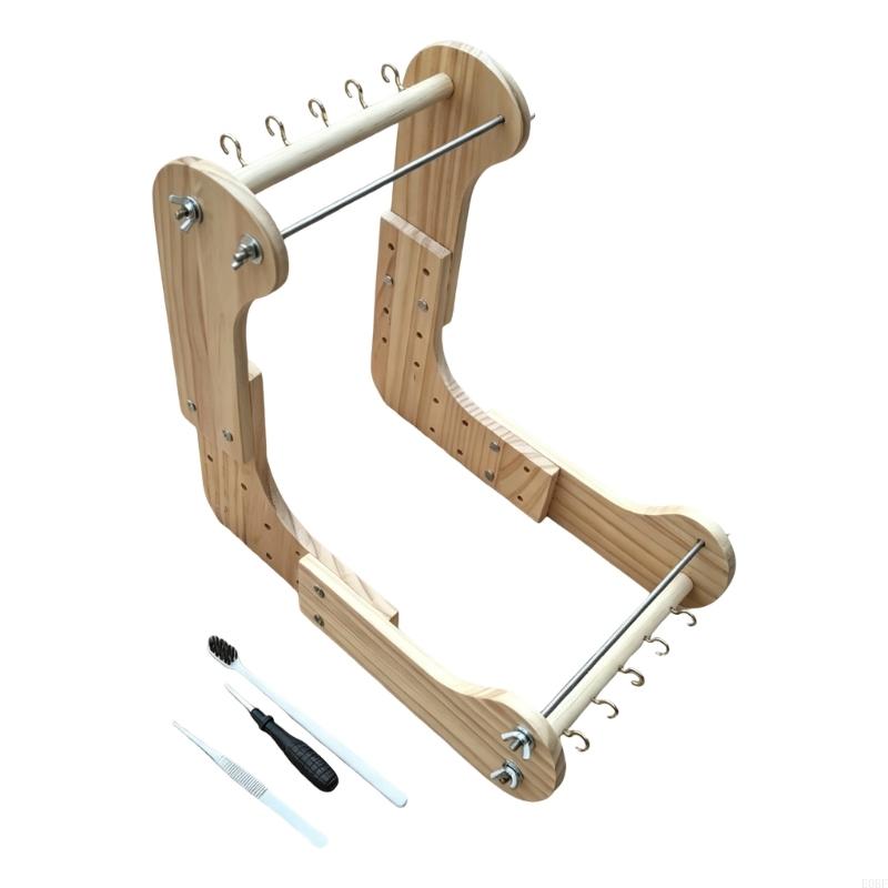 Tabletop Bead Loom Adjustable  - Loom Weaving Frame 评论和价格