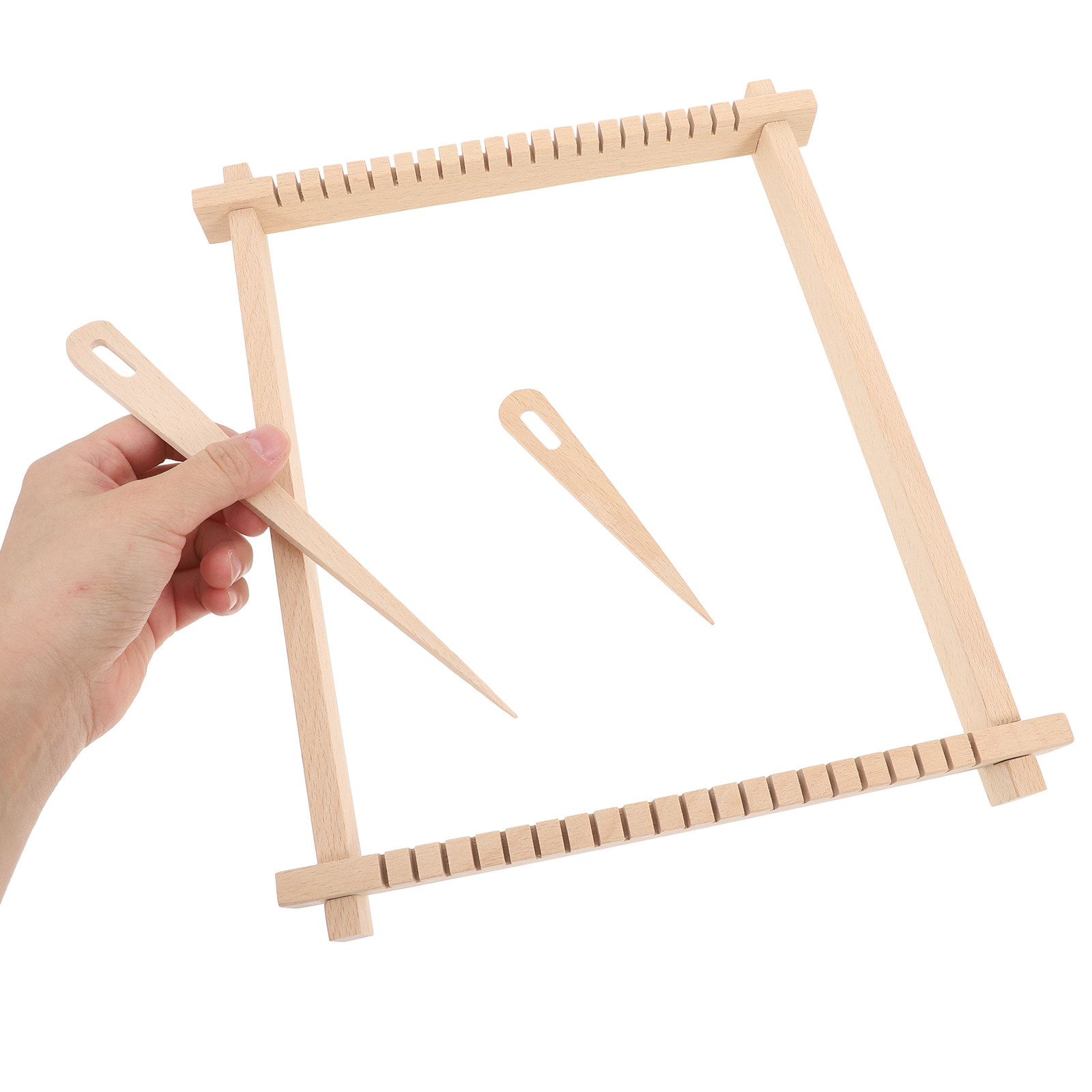 1Set Wooden Frame Weaving Kit  - Loom Weaving Frame 评论和价格