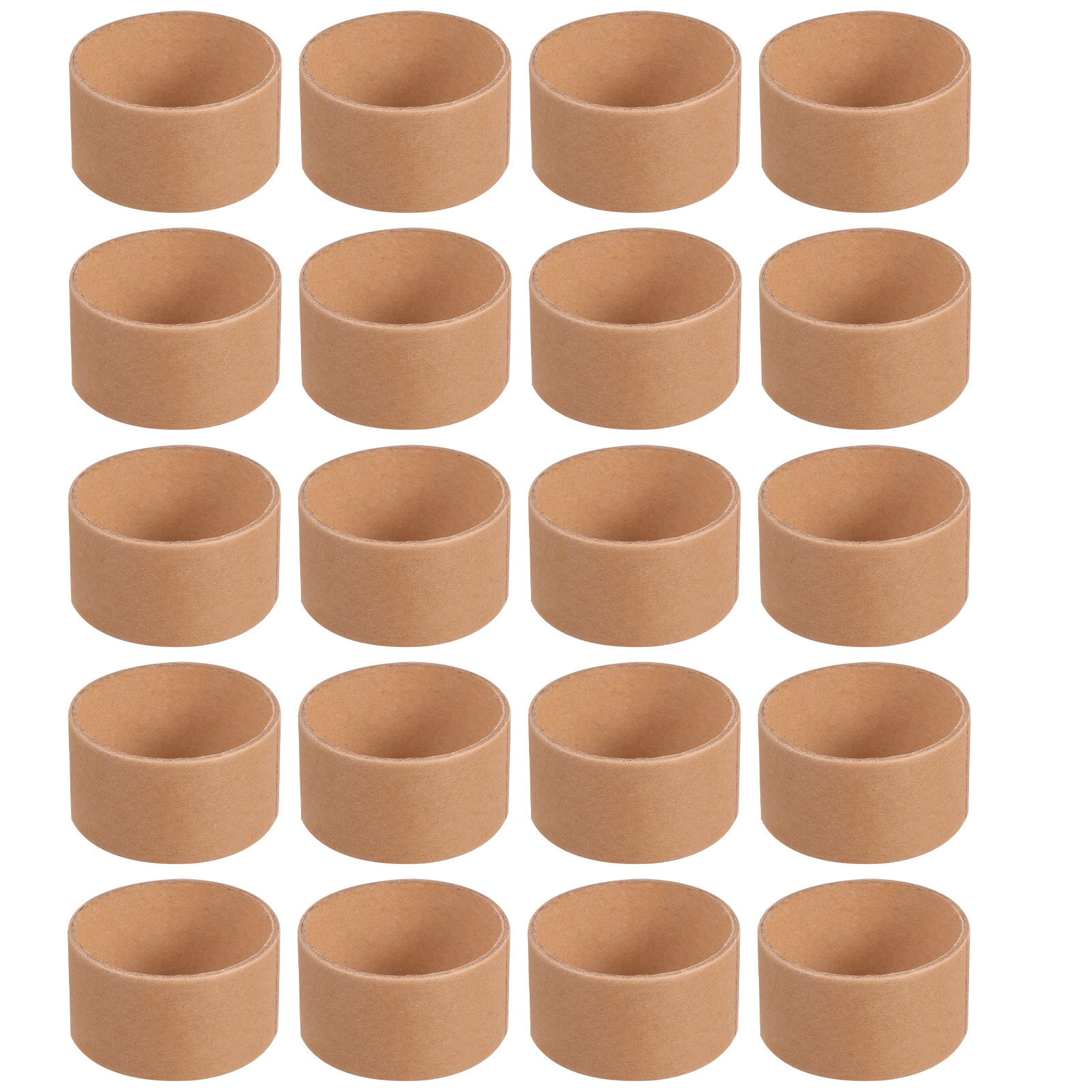 20Pcs Round Brown Cardboard Tu - Art Craft Glue 评论和价格