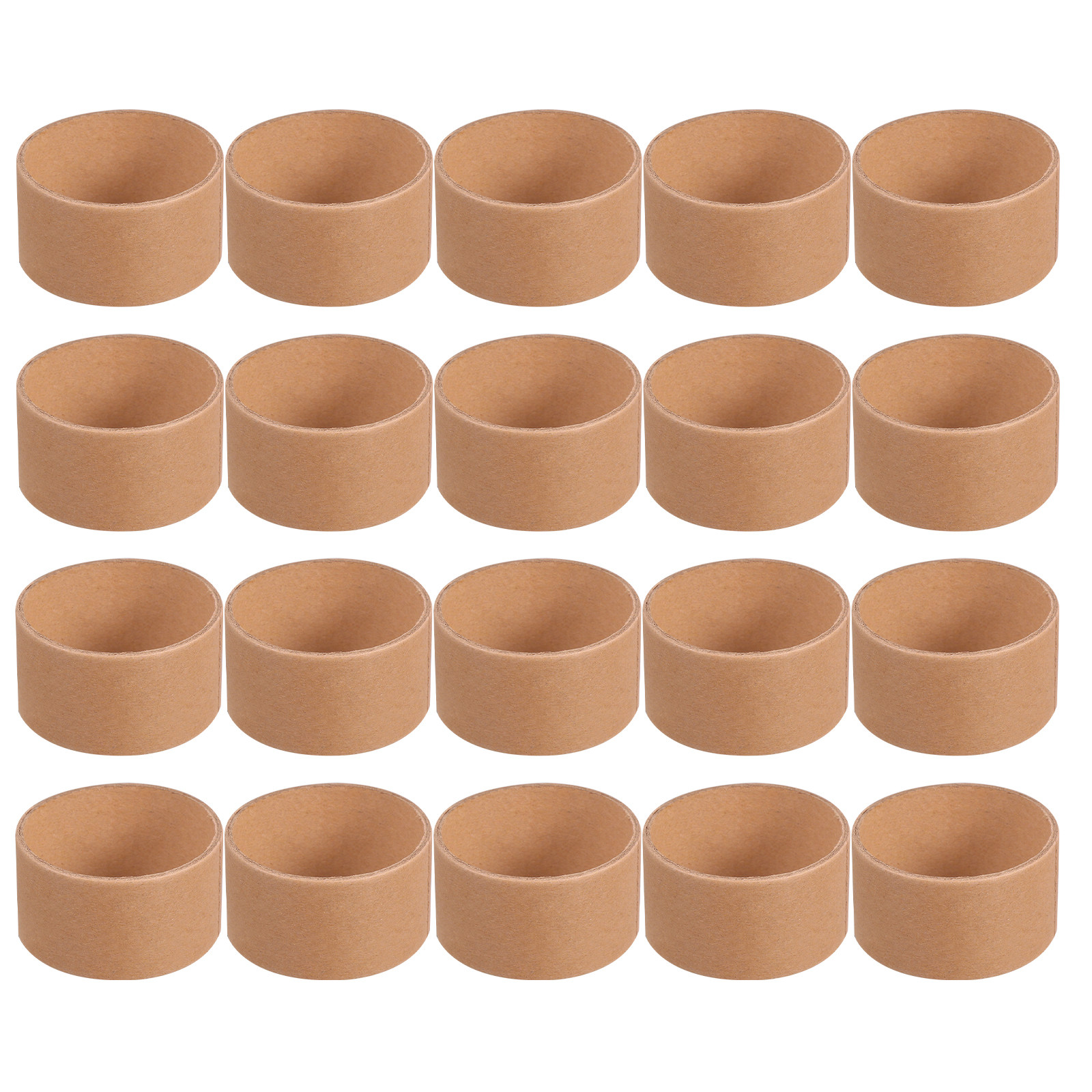 20Pcs Round Brown Cardboard Tu - Art Craft Glue 评论和价格
