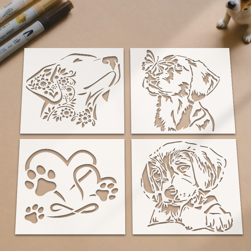 YOMDID 4pcs Dog Themed Paintin - Art Craft Love 评论和价格
