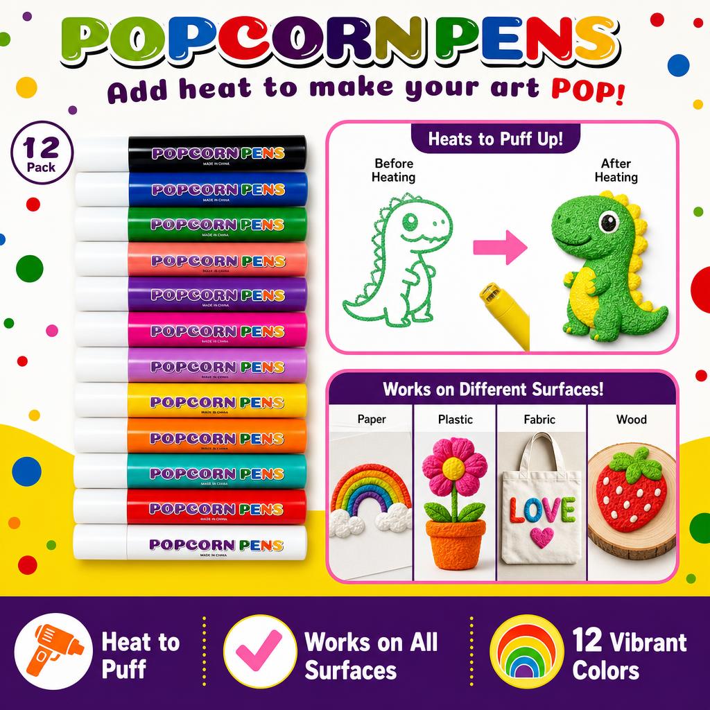 12 Color 3D Magic Heat Activat - Art Craft Activities 评论和价格