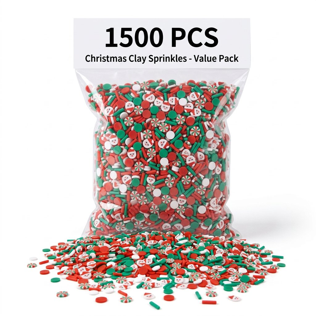 1500pcs Christmas Clay Sprinkl - Art Craft Event 评论和价格