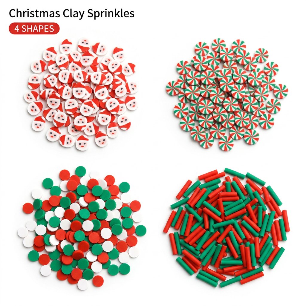 1500pcs Christmas Clay Sprinkl - Art Craft Event 评论和价格
