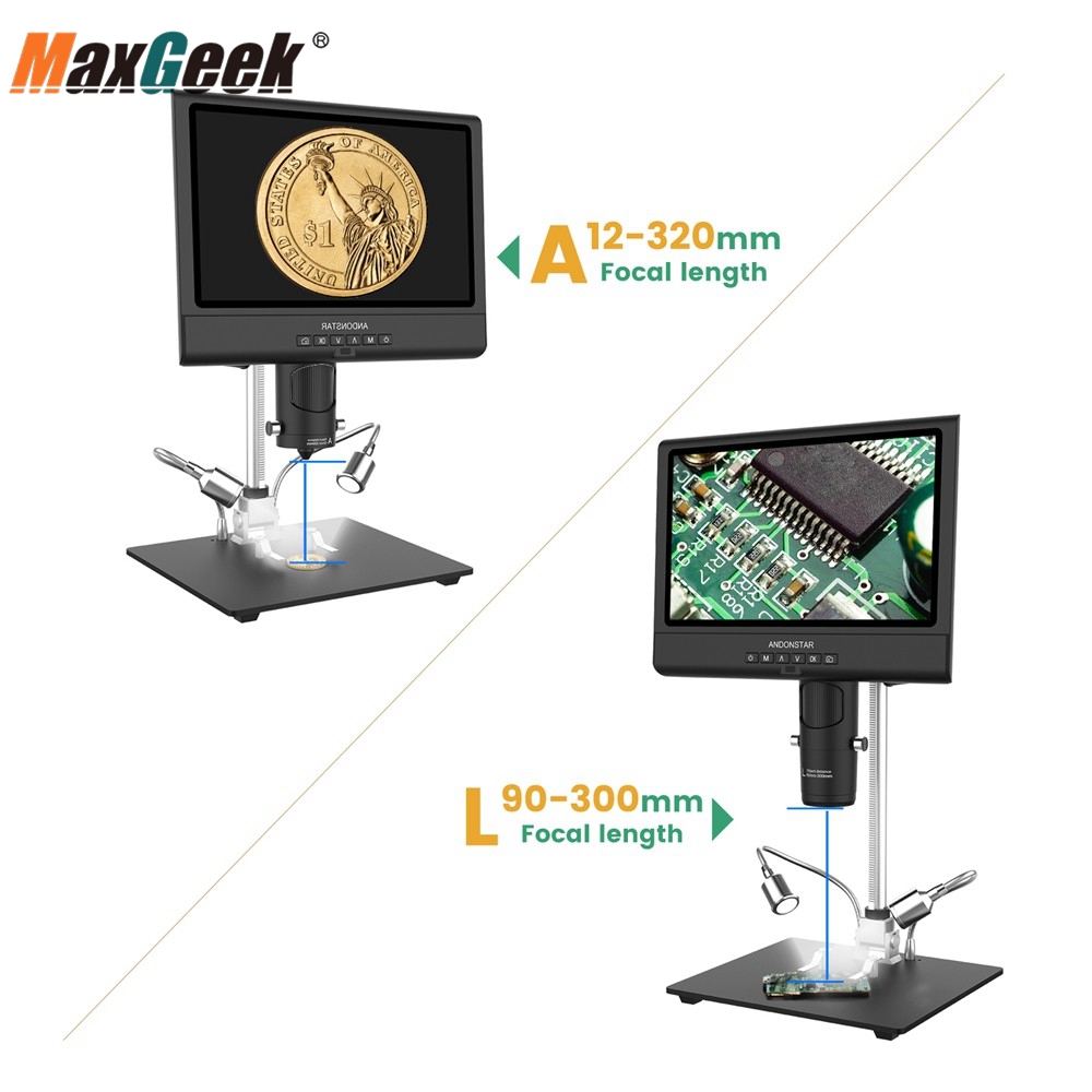 Maxgeek Andonstar AD209 10-inc - Art Craft Video 评论和价格