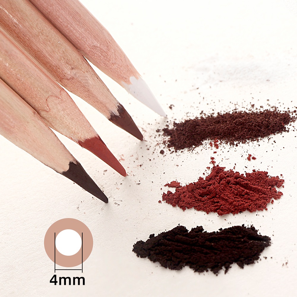4Pcs Professional Sketch Charc - Sketching Charcoal Set 评论和价格