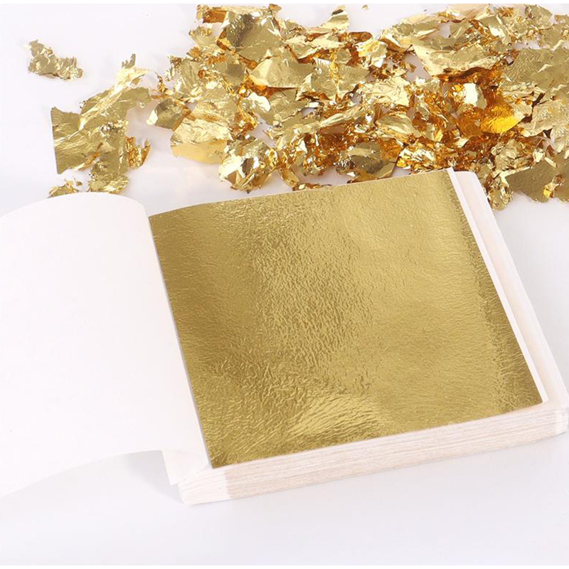 200Pcs Golden Leaf Foil Leaf S - Art Craft With Leaves 评论和价格