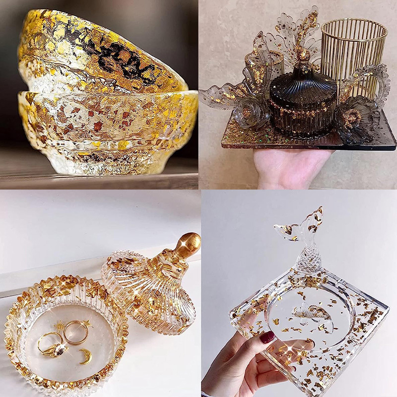 200Pcs Golden Leaf Foil Leaf S - Art Craft With Leaves 评论和价格