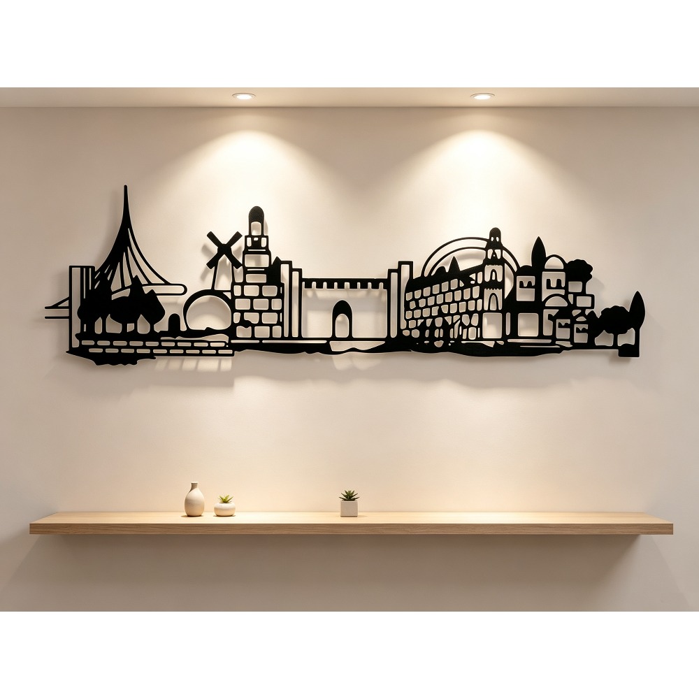CIFBUY Metal Wall Art Jerusale - Art & Craft Hari Raya 评论和价格