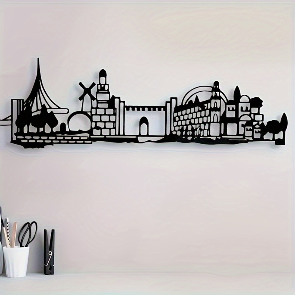 CIFBUY Metal Wall Art Jerusale - Art & Craft Hari Raya 评论和价格