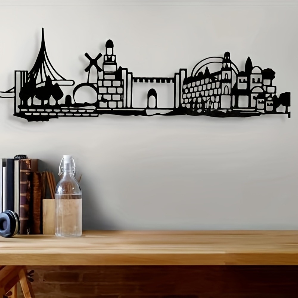 CIFBUY Metal Wall Art Jerusale - Art & Craft Hari Raya 评论和价格